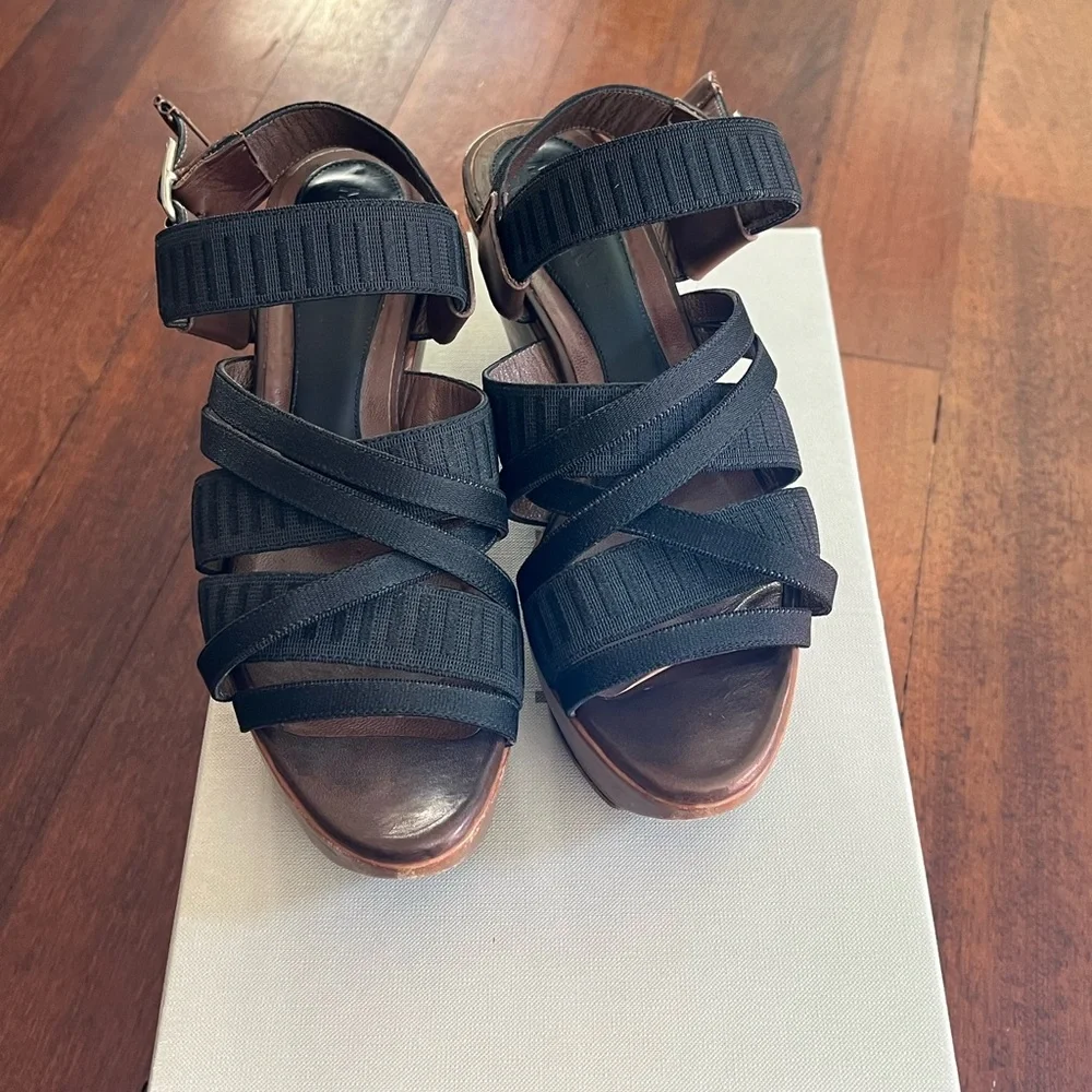 Marni black strappy